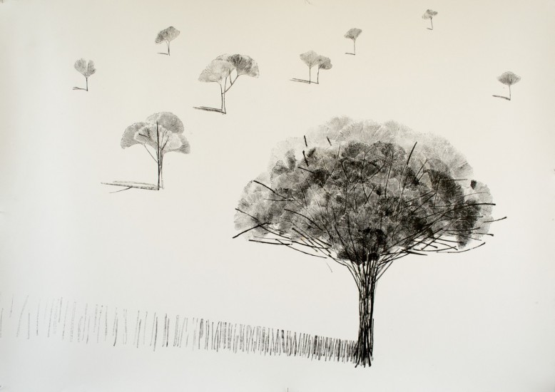 Bezkres, 110×80cm